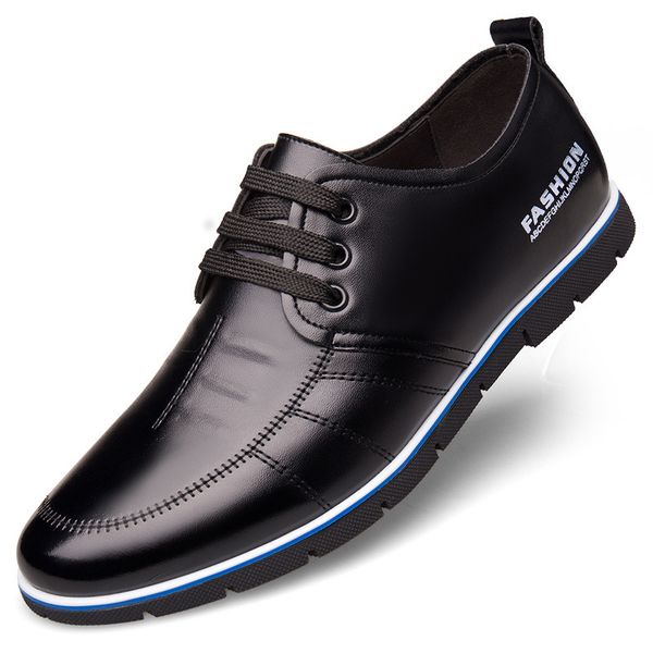 new explosion leather shoes british cross-border large size casual korean fashion luxury walking mens tennis shoes sneakers, Black
new explosion leather shoes british cross-border large size casual korean fashion luxury walking mens tennis shoes sneakers, Black