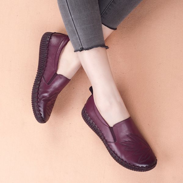 2019 fashion women shoes genuine leather loafers women casual shoes handmade soft moccasins comfortable boat flats, Black
2019 fashion women shoes genuine leather loafers women casual shoes handmade soft moccasins comfortable boat flats, Black