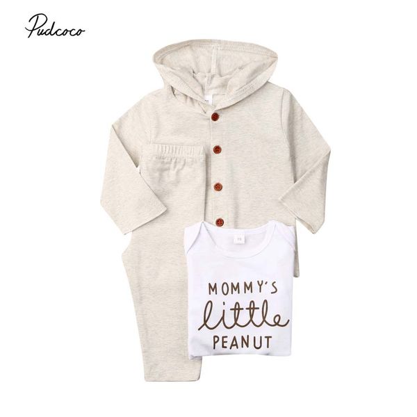 2019 baby autumn winter clothing newborn baby boy kid hooded coat bodysuit elephant print pants long sleeve clothes 3pcs set, White
2019 baby autumn winter clothing newborn baby boy kid hooded coat bodysuit elephant print pants long sleeve clothes 3pcs set, White