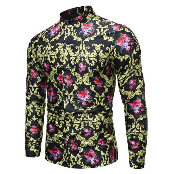 wholesale baroque shirts designer mens clothes shirts 2020 spring mens fashion shirt slim fit printed floral lapel neck men camisa masculina, White;black
wholesale baroque shirts designer mens clothes shirts 2020 spring mens fashion shirt slim fit printed floral lapel neck men camisa masculina, White;black