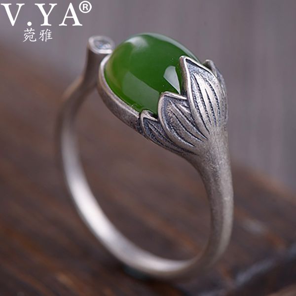 v.ya 925 sterling silver ring natural green red stone 100% real thai silver rings for women jewelry adjustable, Golden;silver
v.ya 925 sterling silver ring natural green red stone 100% real thai silver rings for women jewelry adjustable, Golden;silver