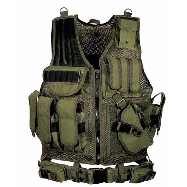hunting jackets outdoor men tactical vest paintball camouflage molle assault shooting plate carrier with holster, Camo;black
hunting jackets outdoor men tactical vest paintball camouflage molle assault shooting plate carrier with holster, Camo;black