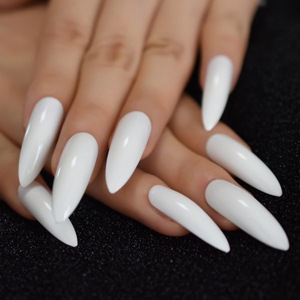 false nails solid pure color extra long stiletto tips white press on fake nail chip uv gel finger extensions accessories, Red;gold
false nails solid pure color extra long stiletto tips white press on fake nail chip uv gel finger extensions accessories, Red;gold