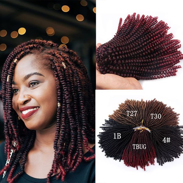 8'' bob spring twist crochet braids bomb passion twists heat resistant fiber synthetic braiding hair jamaica bounce for black wome
8'' bob spring twist crochet braids bomb passion twists heat resistant fiber synthetic braiding hair jamaica bounce for black wome