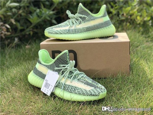 2019 v2 yeezreel primeknit kanye west mens running shoes black grey reflective fluorescent green mesh breathable sport sneakers
2019 v2 yeezreel primeknit kanye west mens running shoes black grey reflective fluorescent green mesh breathable sport sneakers