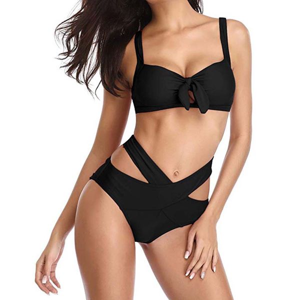 swimsuits women solid black hollow out strap bow tie padded slimming two pieces swimwear bathing suits summer beach wear biquini
swimsuits women solid black hollow out strap bow tie padded slimming two pieces swimwear bathing suits summer beach wear biquini