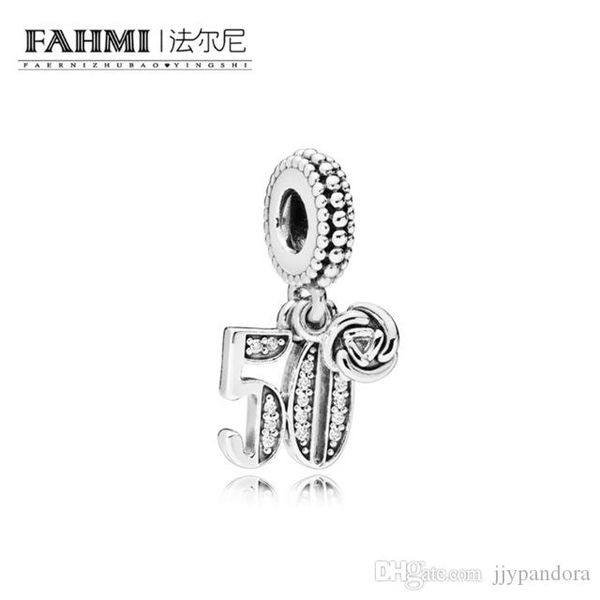 fahmi 100% 925 sterling silver 1:1 797264cz 50 years of love hanging charm original wedding women gift jewelry, Black
fahmi 100% 925 sterling silver 1:1 797264cz 50 years of love hanging charm original wedding women gift jewelry, Black