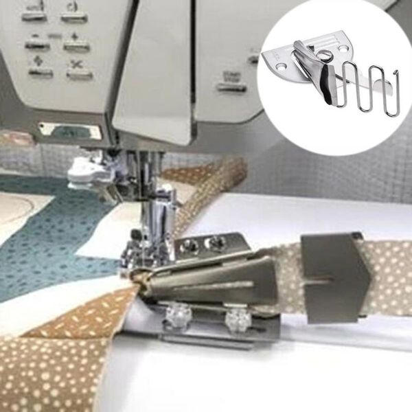 25# 5 sizes overlock binding of curve edge folder bias binder foot sew feet machine sewing machine accessories, Black
25# 5 sizes overlock binding of curve edge folder bias binder foot sew feet machine sewing machine accessories, Black