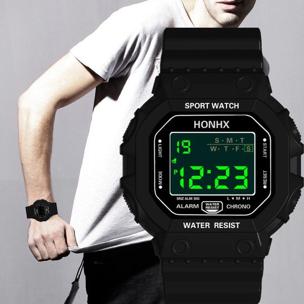 2019 honhx led men sport casual watches men's digital clock man army silicone wrist waterproof watch relogio masculino, Slivery;brown
2019 honhx led men sport casual watches men's digital clock man army silicone wrist waterproof watch relogio masculino, Slivery;brown