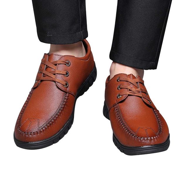 sagace fashion mens leather lace up shoes men business leather shoes casual lace-up hollow wedding male suit, Black
sagace fashion mens leather lace up shoes men business leather shoes casual lace-up hollow wedding male suit, Black