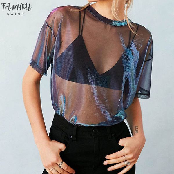 fashion women perspective summer short sleeve o neck ladies loose t shirts casual, White
fashion women perspective summer short sleeve o neck ladies loose t shirts casual, White