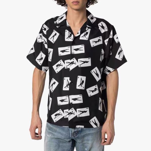 mens t shirts fashion poker printing shirt short sleeve t-shirt casual high street s-xl, White;black
mens t shirts fashion poker printing shirt short sleeve t-shirt casual high street s-xl, White;black