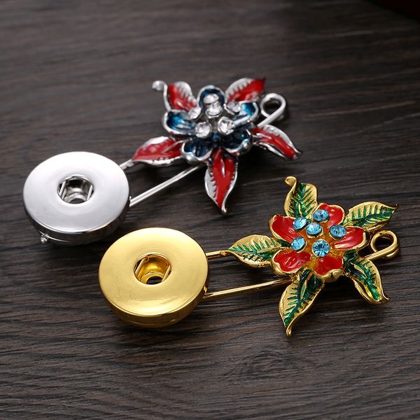 2019 new snap jewelry 18mm snap buttons brooch rhinestone flower brooch fit 18mm buttons women diy jewelry, Gray
2019 new snap jewelry 18mm snap buttons brooch rhinestone flower brooch fit 18mm buttons women diy jewelry, Gray