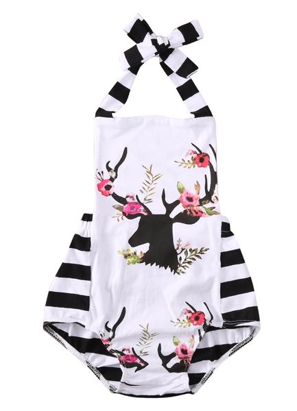 newborn infant baby girls floral deer sleeveless bodysuit jumpsuit baby girls backless clothing outfits clothes, Blue
newborn infant baby girls floral deer sleeveless bodysuit jumpsuit baby girls backless clothing outfits clothes, Blue