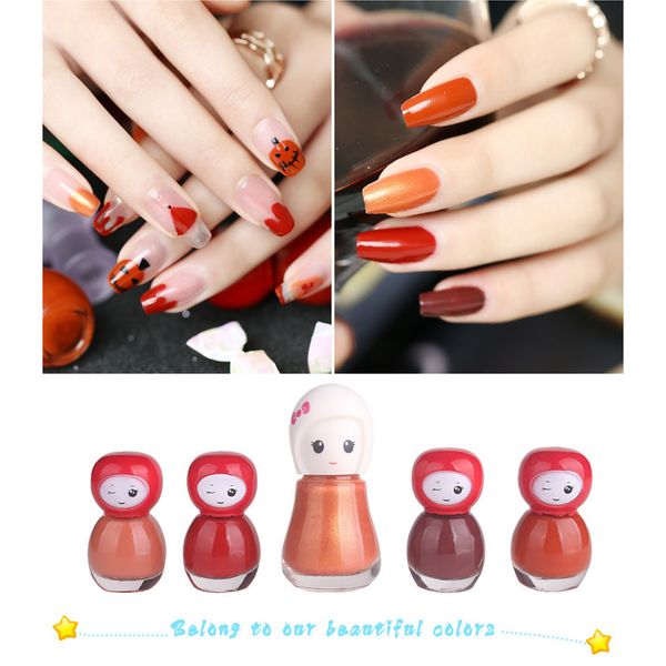 5pcs /set of non-toxic children's nail polish 8ml nail doll bottle tear water-based peelable polish christmas birthday gift, Red;pink
5pcs /set of non-toxic children's nail polish 8ml nail doll bottle tear water-based peelable polish christmas birthday gift, Red;pink