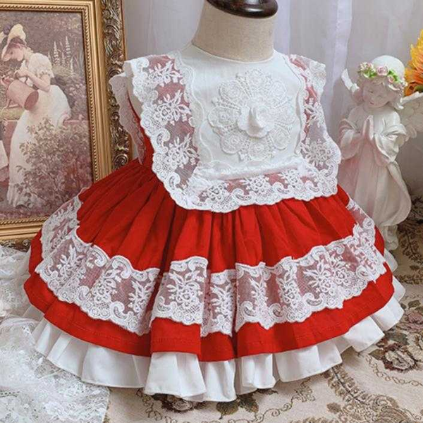 summer lolita spanish princess cute red lace ball gown dress for bady girls birthday party vintage sleeveless dress, Red;yellow
summer lolita spanish princess cute red lace ball gown dress for bady girls birthday party vintage sleeveless dress, Red;yellow