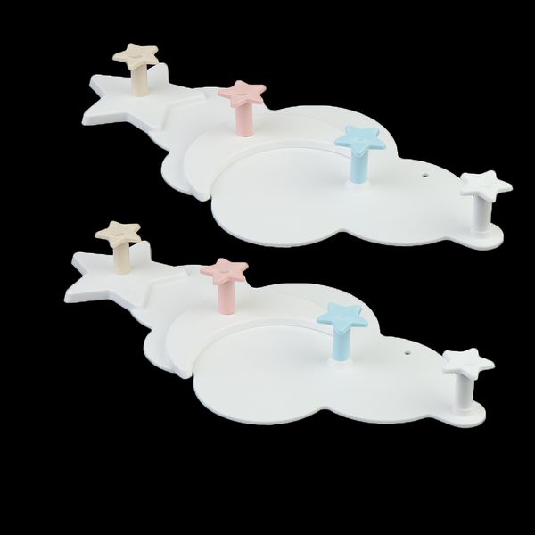 white cloud shape coat hangers rack over the door smooth wall hangers for bathroom kitchen window, 2 pack
white cloud shape coat hangers rack over the door smooth wall hangers for bathroom kitchen window, 2 pack