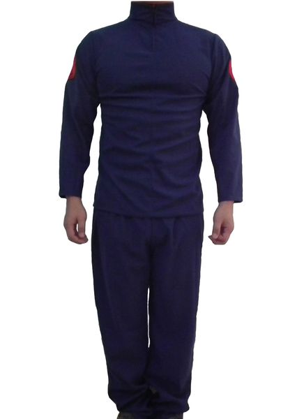 naruto cosplay хатаке какаши leaf village боевых костюм одежды, Black