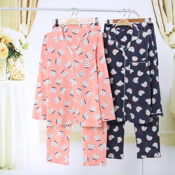 women's sleepwear couple pajamas set spring autumn women cotton cartoon printed long-sleeved long pants pajama sets lovers for, Black;red
women's sleepwear couple pajamas set spring autumn women cotton cartoon printed long-sleeved long pants pajama sets lovers for, Black;red