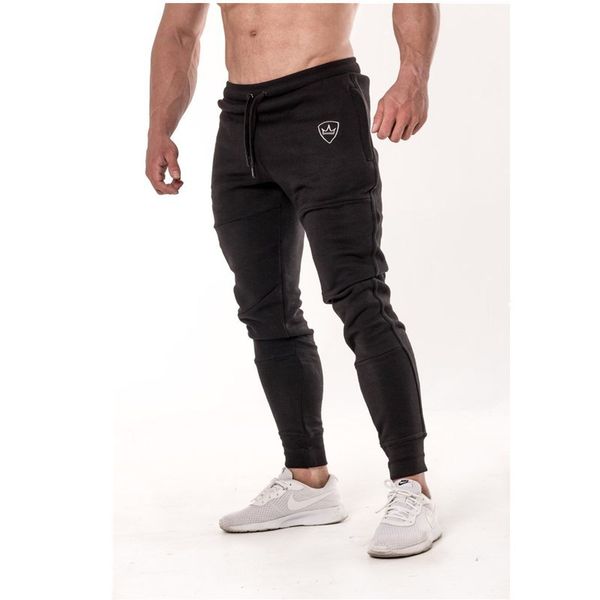2019 spring new muscle captain series fitness men's running loose casual sports fitness men's trousers, Black
2019 spring new muscle captain series fitness men's running loose casual sports fitness men's trousers, Black