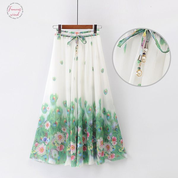 2019 summer fashion women skirts all match elastic waist chiffon elegant animal print tulle skirt floral printed bohemian long skirt, Black
2019 summer fashion women skirts all match elastic waist chiffon elegant animal print tulle skirt floral printed bohemian long skirt, Black