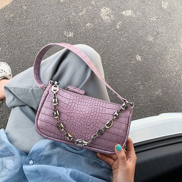 2018 new fashion crocodile pattern chain underarm bag korean fashion women's shoulder bag purses and handbags
2018 new fashion crocodile pattern chain underarm bag korean fashion women's shoulder bag purses and handbags