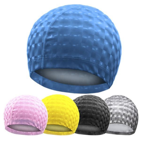 crystal water cube grids pu coating fabric waterproof ear long hair protection swim pool swimming water caps hat for men women
crystal water cube grids pu coating fabric waterproof ear long hair protection swim pool swimming water caps hat for men women