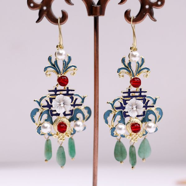 dangle & chandelier 1pair hanfu ear decor classical chinese style earrings hook handmade eardrop cosplay accessories for women gift, Silver
dangle & chandelier 1pair hanfu ear decor classical chinese style earrings hook handmade eardrop cosplay accessories for women gift, Silver