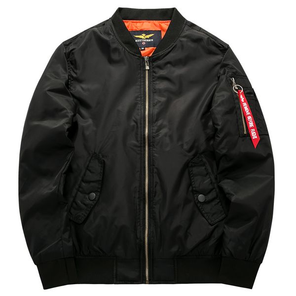 2019 spring ma1 men bomber jacket outwear japan flight pilot jackets male coat college outerwear jacket, Black;brown
2019 spring ma1 men bomber jacket outwear japan flight pilot jackets male coat college outerwear jacket, Black;brown