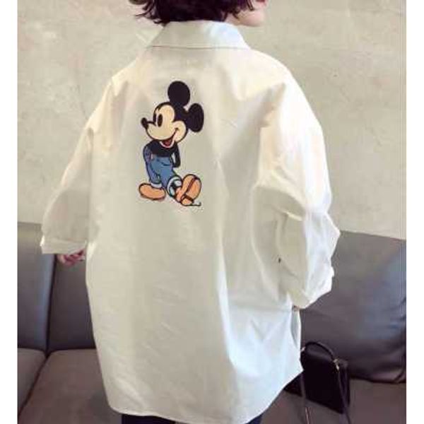 women 2020 summer harajuku style fashion casual loose long sleeve blousa shirt korean print all match button up shirts, White
women 2020 summer harajuku style fashion casual loose long sleeve blousa shirt korean print all match button up shirts, White