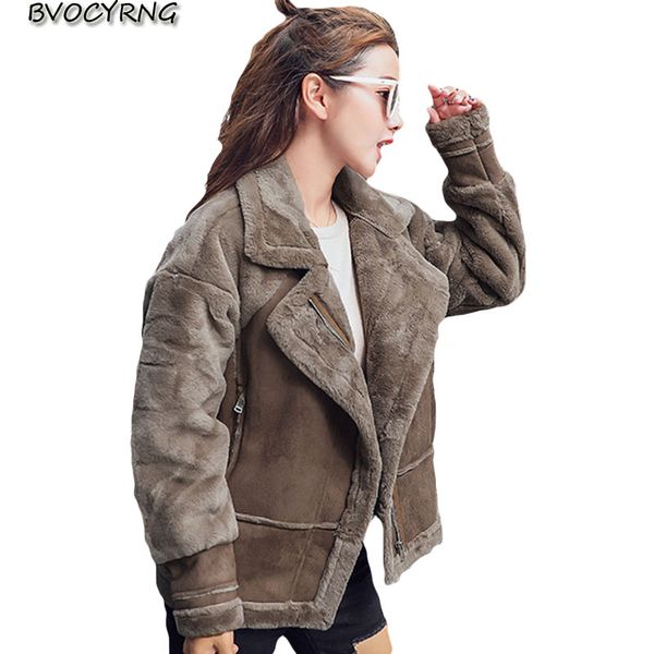 2019 deerskin lamb lamb coat female winter medium length stitching locomotive thick warm parka fashion high-end casual jacket, Black
2019 deerskin lamb lamb coat female winter medium length stitching locomotive thick warm parka fashion high-end casual jacket, Black