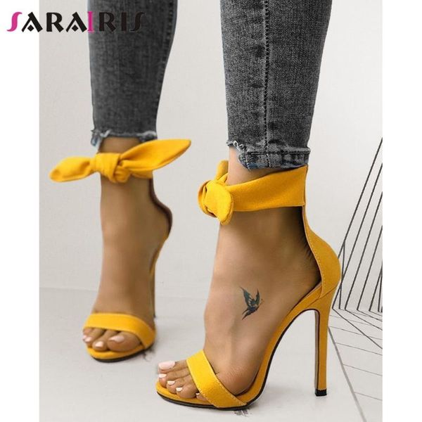 sarairis summer concise shallow sandals ins party sweet butterfly-knot sandals women thin high heels shoes woman, Black
sarairis summer concise shallow sandals ins party sweet butterfly-knot sandals women thin high heels shoes woman, Black