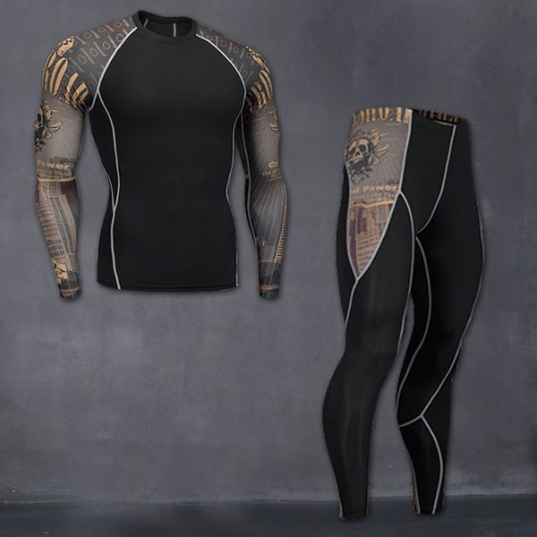 new thermal underwear set quick-drying t-shirt training jogging union leggings suit 2019 autumn winter new brand sporting goods, Black;blue
new thermal underwear set quick-drying t-shirt training jogging union leggings suit 2019 autumn winter new brand sporting goods, Black;blue