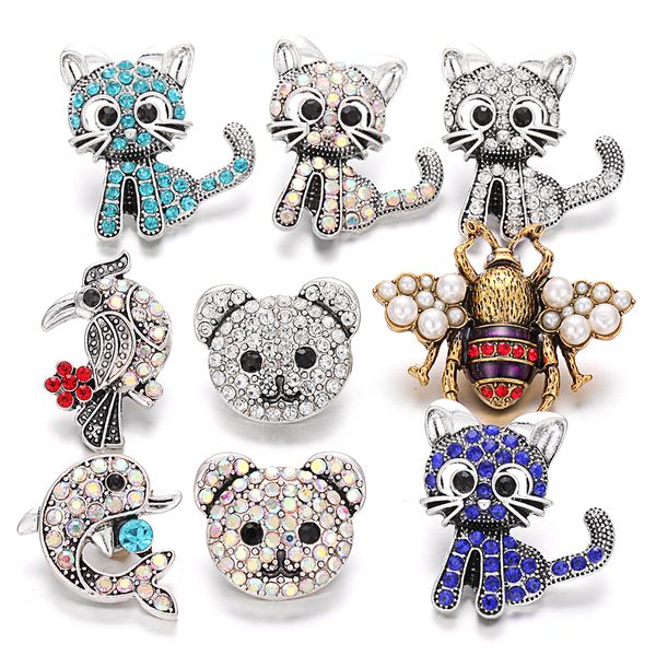 6pcs/lot new snap jewelry crystal elephant bird cat owl snap buttons diy ginger charms fit 18mm button bracelet bangle, Golden;silver
6pcs/lot new snap jewelry crystal elephant bird cat owl snap buttons diy ginger charms fit 18mm button bracelet bangle, Golden;silver