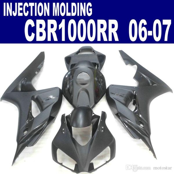injection mould fairing kit for honda cbr1000rr 06 07 cbr1000 rr 2006 2007 all matte black fairings vv37
injection mould fairing kit for honda cbr1000rr 06 07 cbr1000 rr 2006 2007 all matte black fairings vv37