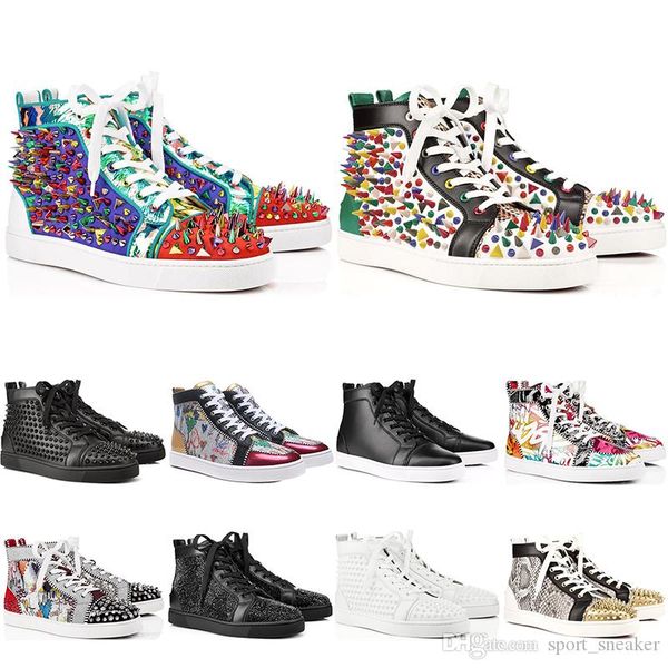 2019 designer casual shoes studded spikes flats shoes red bottoms shoes mens womens party lovers genuine leather sneakers
2019 designer casual shoes studded spikes flats shoes red bottoms shoes mens womens party lovers genuine leather sneakers