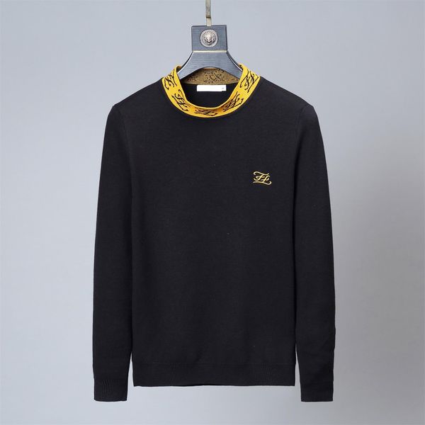 new 2020 men's high-end design sweater pullover brand men's sweater knitwear long-sleeved design sweater winter men's wear -3, White;black
new 2020 men's high-end design sweater pullover brand men's sweater knitwear long-sleeved design sweater winter men's wear -3, White;black
