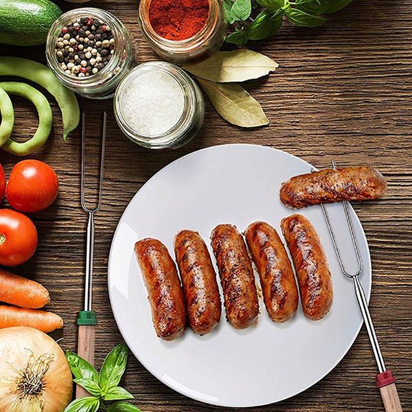 stainless steel barbecue fork outdoor bbq fork u shape retractable wooden handle skewer barbecue cooking grill
stainless steel barbecue fork outdoor bbq fork u shape retractable wooden handle skewer barbecue cooking grill