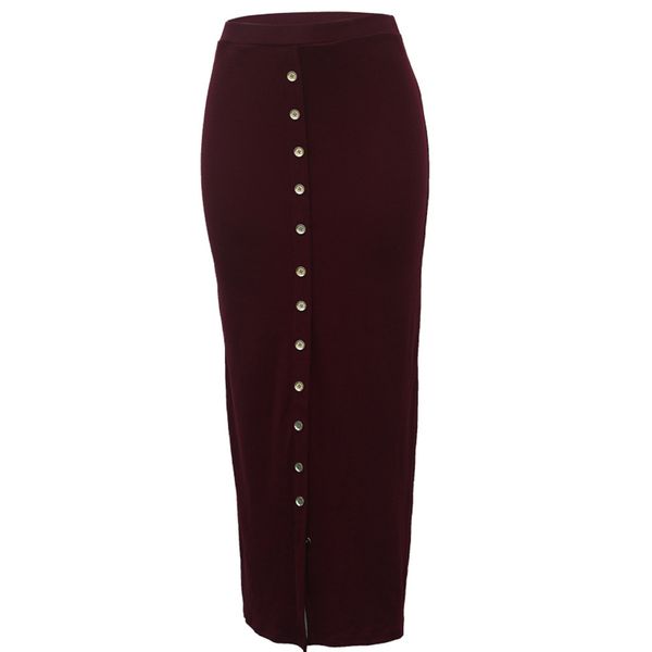 autumn and winter ladies skirt high waist buckle pencil bag hip knit skirt fashion casual slimming wild bottoming skirts #xm, Black
autumn and winter ladies skirt high waist buckle pencil bag hip knit skirt fashion casual slimming wild bottoming skirts #xm, Black