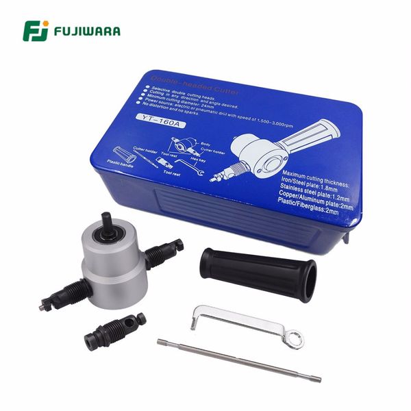 принадлежности для электрической дрели fujiwara nibbler с двойной головкой для резки металла
принадлежности для электрической дрели fujiwara nibbler с двойной головкой для резки металла