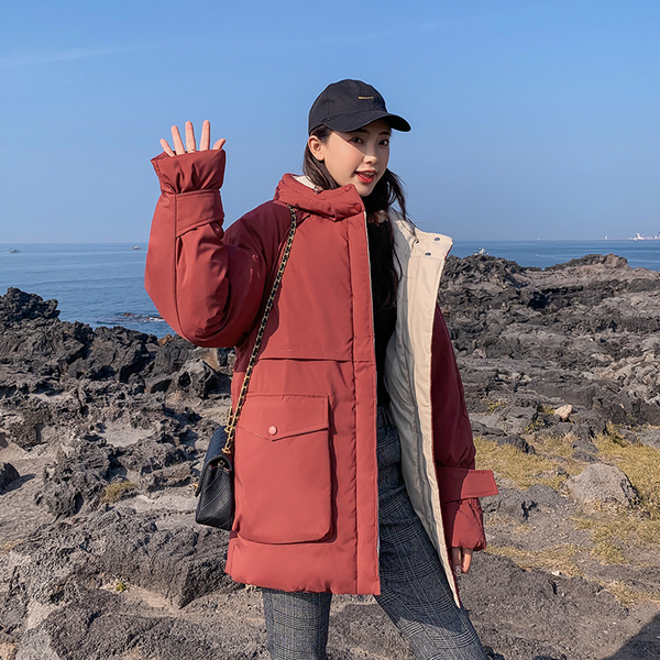 2019 new winter jacket cotton clothing women parka coat long down jacket plus size long fashion hooded coat female, Black
2019 new winter jacket cotton clothing women parka coat long down jacket plus size long fashion hooded coat female, Black