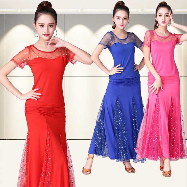 female latin dance new modern dance costume square tango friendship wear waltz large swim dress costume set, Black;red
female latin dance new modern dance costume square tango friendship wear waltz large swim dress costume set, Black;red