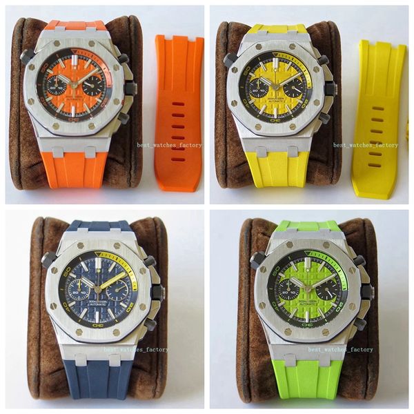 4 select jf 26703 cal.3126 dive chronograph 42mm special rubber automatic winding sapphire glass stainless steel watch 2020, Slivery;brown
4 select jf 26703 cal.3126 dive chronograph 42mm special rubber automatic winding sapphire glass stainless steel watch 2020, Slivery;brown