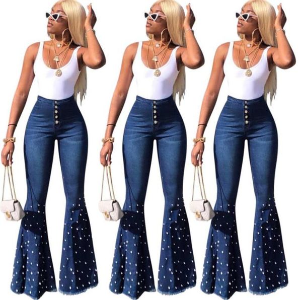 drill women flare jeans summer ladies elastic high waist skinny long jeans casual womens apparel, Blue
drill women flare jeans summer ladies elastic high waist skinny long jeans casual womens apparel, Blue