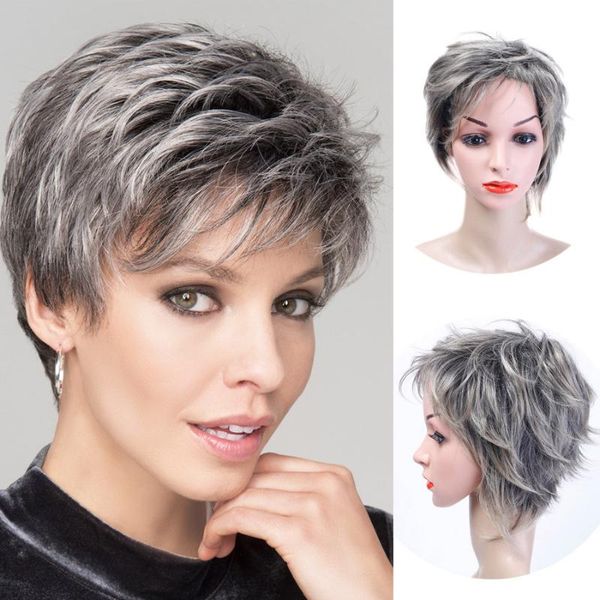 mumupi 6 inch short curly synthetic hair wig pixie cut wig for women high temperature fiber fashion lady, Black
mumupi 6 inch short curly synthetic hair wig pixie cut wig for women high temperature fiber fashion lady, Black
