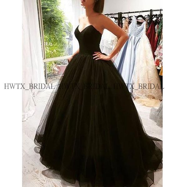 Black Puffy Evening Dress Plus Size Sweetheart Corset Tulle Long Ball Gown Prom Dresses 2019 Custom Vestidos de fiesta de noche
Black Puffy Evening Dress Plus Size Sweetheart Corset Tulle Long Ball Gown Prom Dresses 2019 Custom Vestidos de fiesta de noche