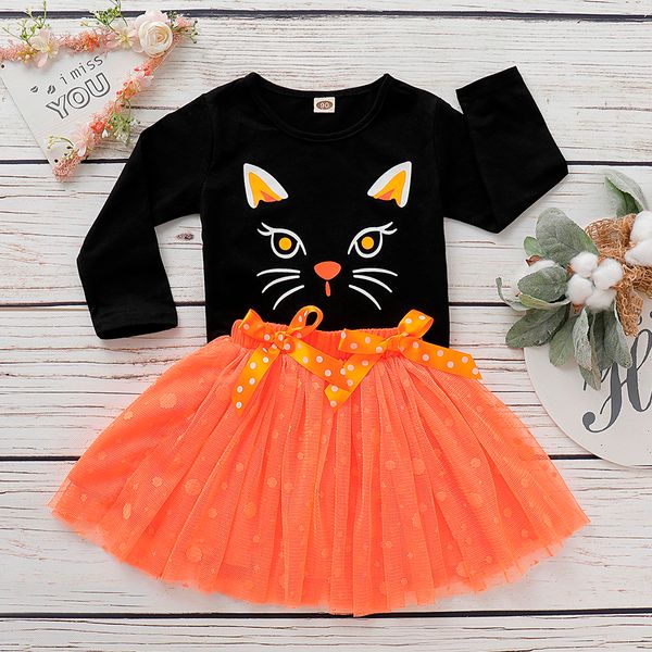 baby girl clothes long sleeve cat print halloween shirt +bow tutu skirt dress baby girl fall clothes clothing fall 2019, White
baby girl clothes long sleeve cat print halloween shirt +bow tutu skirt dress baby girl fall clothes clothing fall 2019, White