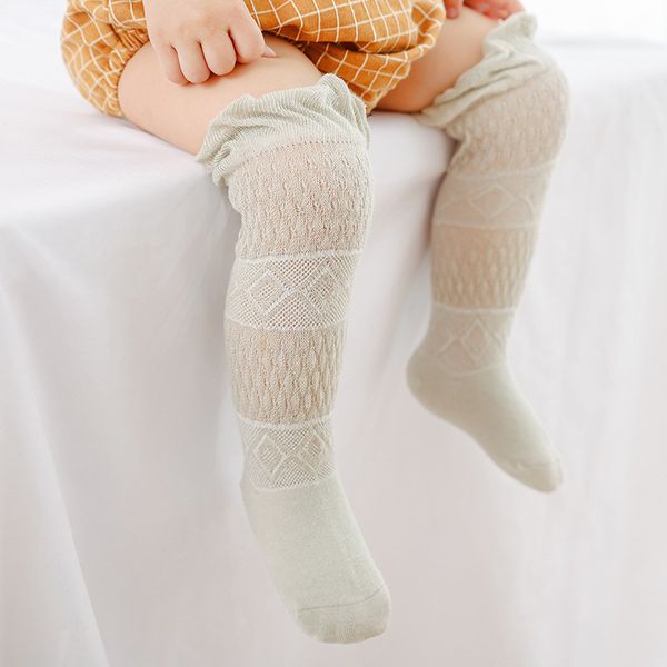 newborn infant non-slip long socks newborn knee high socks cute baby boys girls cotton mesh breathable soft socks, Pink;yellow
newborn infant non-slip long socks newborn knee high socks cute baby boys girls cotton mesh breathable soft socks, Pink;yellow