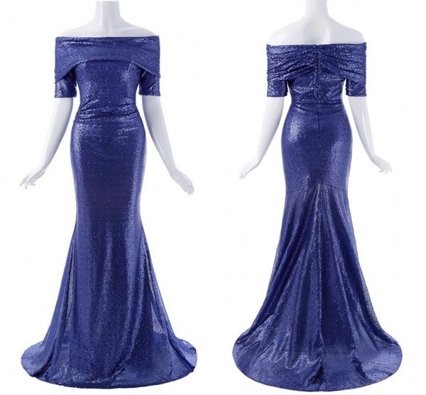sparkly sequin navy blue bridesmaids dresses off the shoulder mermaid ruch long evening party prom formal party dress custom made, White;pink
sparkly sequin navy blue bridesmaids dresses off the shoulder mermaid ruch long evening party prom formal party dress custom made, White;pink