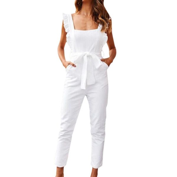 woman fashion solid color jumpsuits sleeveless casual summer rompers ladies linen shirred frill jumpsuits #sys, Black;white
woman fashion solid color jumpsuits sleeveless casual summer rompers ladies linen shirred frill jumpsuits #sys, Black;white